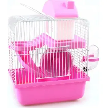 Obraz KLEC PRO KŘEČKA MYŠ DOMEČEK RŮŽOVÁ