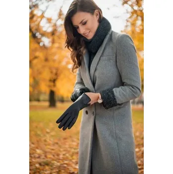 Rukavice Betlewski dámské pětiprsté rukavice z pravé kůže, velikost L