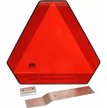 Zahradní dekorace Trojúhelník plechový reflexní - sada s držáky | 2400-0503.1; 53.351.949; 95-9175; V0631 | AGROAD