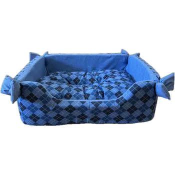 Pelíšek pro psa Pelech s mašličkama 22x19cm