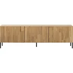 TV stolek z dubového dřeva v přírodní barvě 180x56x46 cm Bono – WOOOD ID_1823072