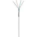 Kabel SFTP kulatý, kat. 5e, Eca, 100m, drát, CCA