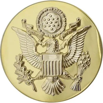 Odznak čepicový US ARMY orel zlatý