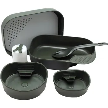 Kempingové nádobí Švédský Armádní jídelní set 7-dílná sada