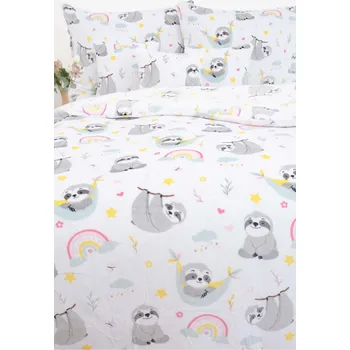 Povlečení MKLuzkoviny.cz Povlečení mikroplyš Exclusive – Lenochod