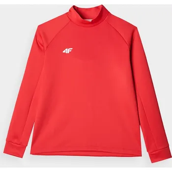 Chlapecká mikina Dětská mikina 4F polyester červená, velikost 98