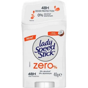 Lady Speed Stick Zero Fresh Coconut 40 g kokosový deodorant bez hliníku