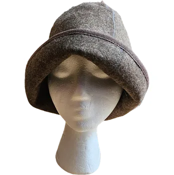 Klobouk BELUTO Saunový klobouk - hnědý