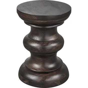 Konferenční stolek Kulatý odkládací stolek z mangového dřeva ø 30 cm Jonah – WOOOD ID_1823054