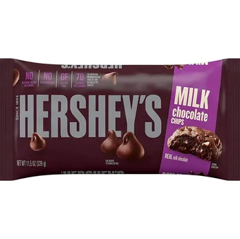 Čokoláda Hershey's kousky mléčné čokolády na pečení 326 g