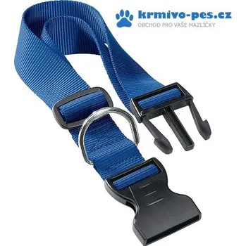Obojek nylon CLUB C 56cmx20mm modrý