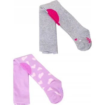 Dívčí Punčocháče na plazení 3xABS 2PAK 80-86 YOCLUB