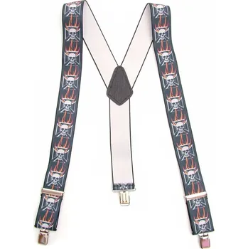 Kšandy Kšandy s potiskem KŘÍŽ lebka široké