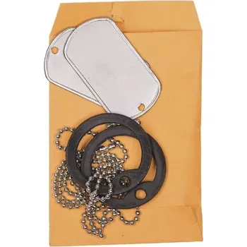 Vojenské psí známky Vojenské známky na krk orig.US