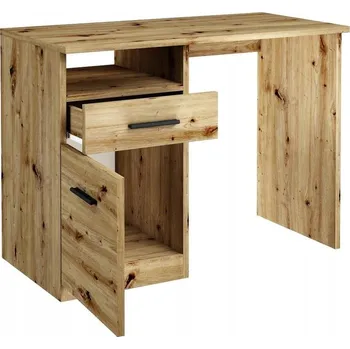 Obdélníkový psací stůl Matkam 100 x 50 x 75 cm dub artisan