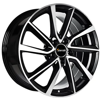 Alu kolo Alu kola AVUS VELGEN AC-518, 15x5.5 4x100 ET40, černá lesklá + leštění