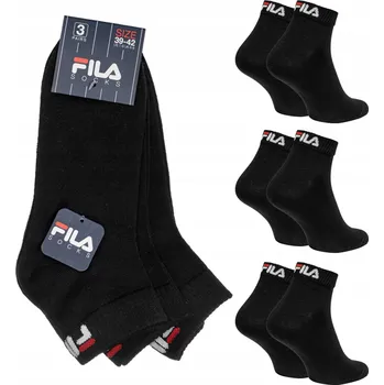 Pánské ponožky Pánské ponožky ponožky FILA , 3 kusy bavlna , 35-38