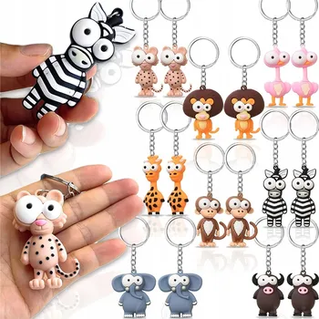 SADA 32 PŘÍVĚSEK NA KLÍČE PŘÍVĚSKY PŘÍVĚSEK , GUMOVÝ DÁRKOVÝ DÁREK