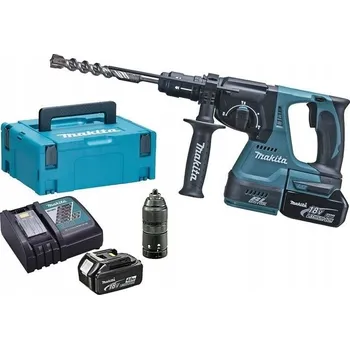 Pneumatické kladivo Akumulátorové vrtací kladivo SDS Plus Makita 2 J 0 W 18 V