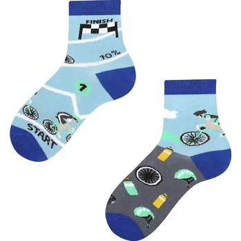 Pánské ponožky Ponožky TODO Tour de Bike Kids Cyklista 23-26