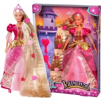 Panenka Panenka Steffi Simba Rapunzel růžovo-fialová