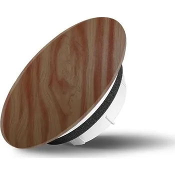 Ventil Air Design Glass Skleněný ventil Air Design kruhový 5015 Javor tmavý DEKOR DŘEVO Javor tmavý 5015 125 mm