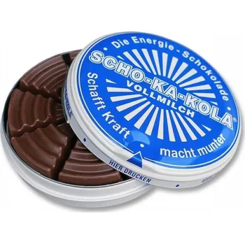 Čokoláda Energy čokoláda Scho-ka-kola MLÉČNÁ
