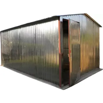 Přístřešek na auto Montovaná plechová garáž 3 x 5 m