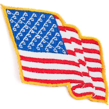 Nášivka Nášivka vlajka USA vlající VELCRO