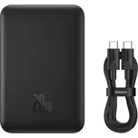 Baseus Magnetická Powerbanka 10000mAh 20W Black