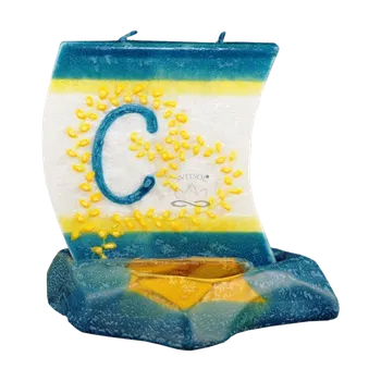 Svíčka Svíčka LOĎKA S PÍSMENEM C