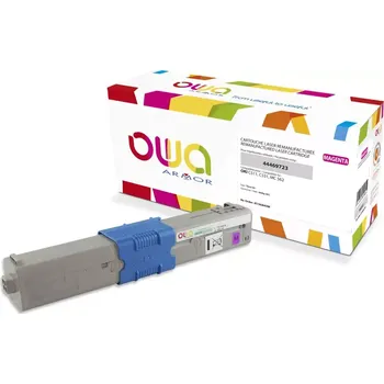 OWA Armor toner kompatibilní s OKI 44469723, 5000st, červená/magenta