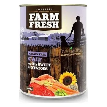 Pro psa Farm Fresh Dog Calf with Sweet Potatoes konzerva 400g