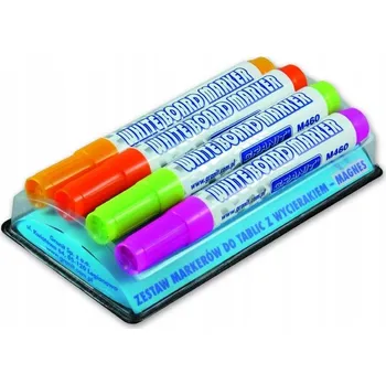 Popisovač na bílou tabuli, vícebarevný Granit, 4 ks