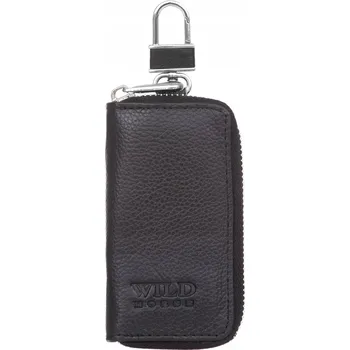 Pouzdro na klíče z pravé lícové kůže