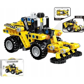 ostatní stavebnice STAVEBNICE TECHNICKÝ SUPER TRAKTOR - STAVEBNÍ SADA 219+ DÍLKŮ