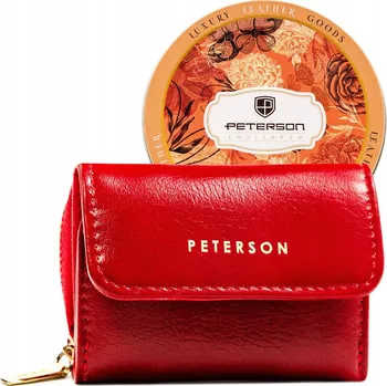 Peterson peněženka eko kůže červená - dámská