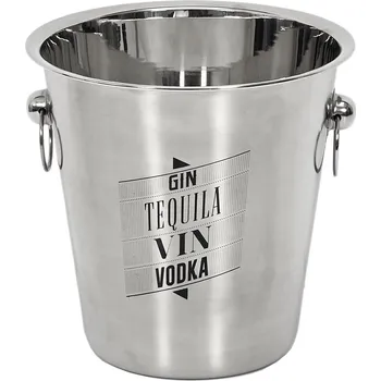 Otvírák CMP KV7014 Nerezový chladicí kbelík na láhve s potiskem