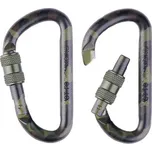 Karabina taktická woodland 6cm 2ks