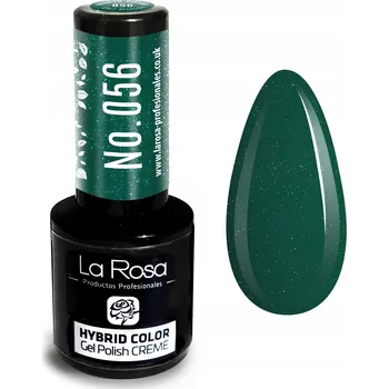 Lak na nehty Hybridní lak barevný lak La Rosa Emerald s leskem 9 ml