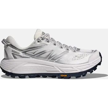 Dámské tenisky Unisex bílo-stříbrné tenisky Hoka Mafate Speed 2 42