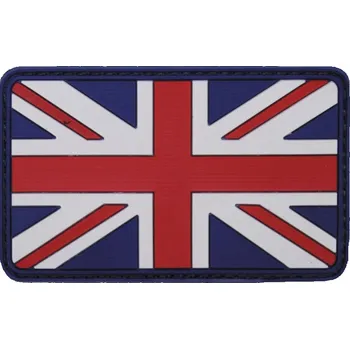 Nášivka Nášivka 3D PVC vlajka V.BRITÁNIE