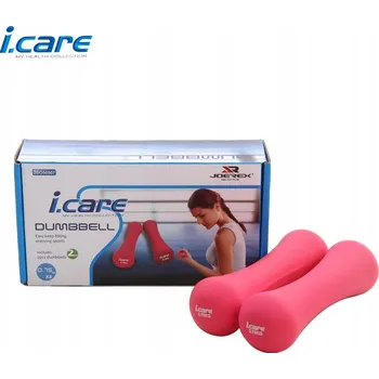 Činka AEROBIC jednoruční 2 x 0,75 kg I.CARE Neopren