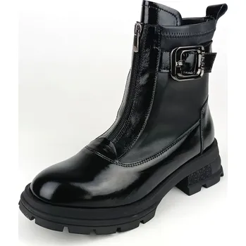 Dámská zimní obuv Dámské zimní boty na podpatku La Pinta 0430-KS733 černé 40