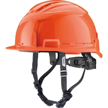 Pracovní přilba Přilba Milwaukee BOLT™100 – odvětrávaná, s podbradním páskem, oranžová