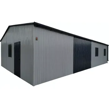 Zahradní stavba 37. Plechová dílna sklad 12 x 6 m