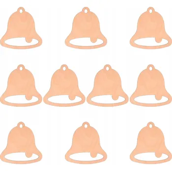 Vánoční ozdoba Dřevěná závěsná ozdoba na stromeček k dekoraci dárek vánoční ozdoba