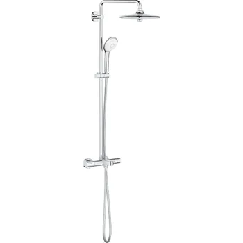 Vodovodní baterie GROHE Euphoria System 260 Professional - Sprchový systém s vanovým termostatem na zeď, chrom 26114002