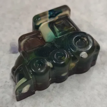 Mýdlo Dekorativní mýdlo LOKOMOTIVA – ručně vyráběné v Královském Po...