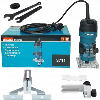 Frézka JEDNORUČNÍ HRANOVÁ FRÉZKA MAKITA 530W 6MM SÍŤOVÁ S POVOLNÝM ROZBĚHEM